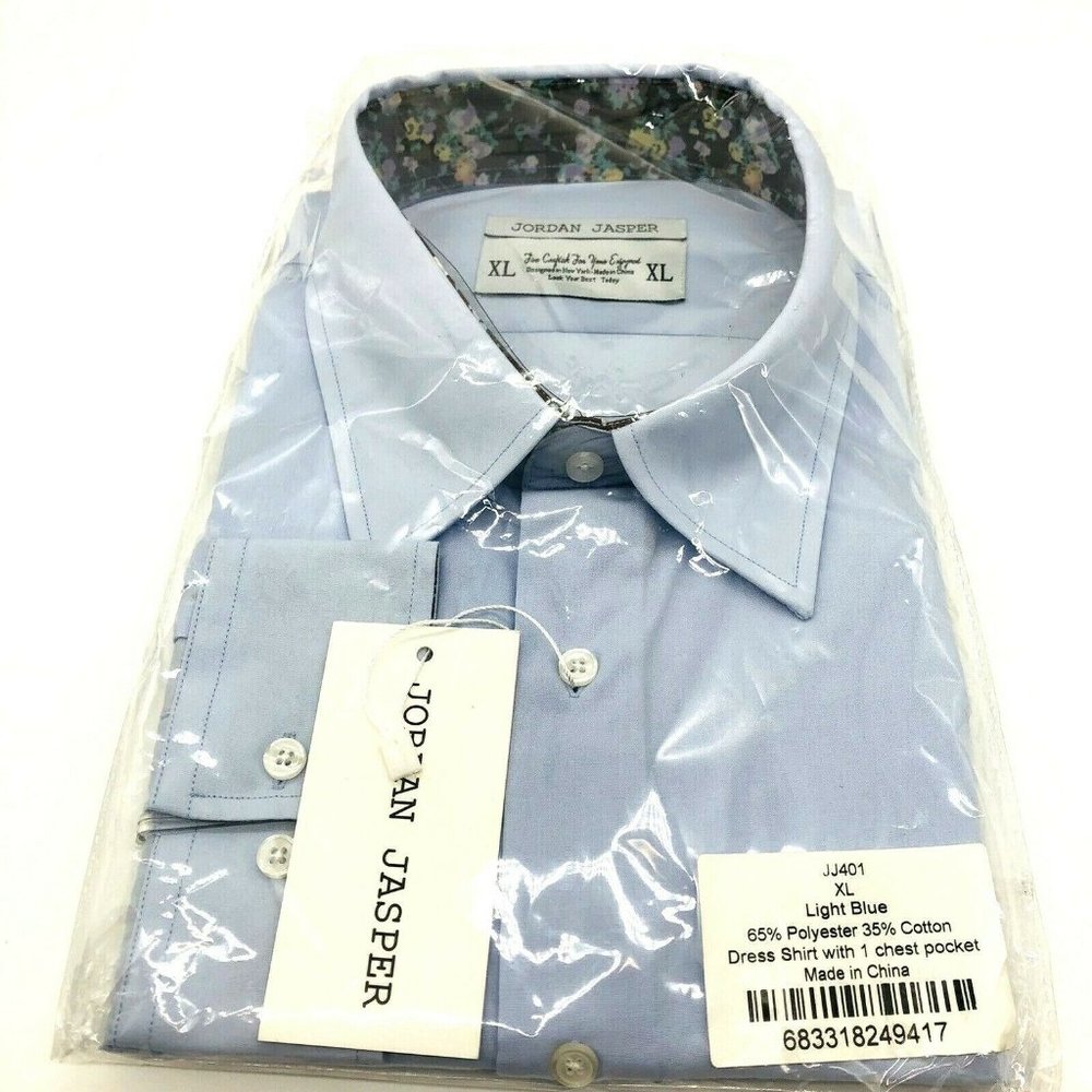 Jordan Jasper Men’s Light Blue Button Down Shirt